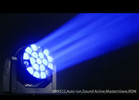 Nouvelle lampe de scène LED 4-en-1 DMX à commande vocale, tête mobile pour club, DJ, bar, mariage, discothèque, spectacle, concert, événement, théâtre, fête