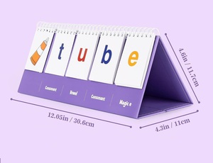 Tùy chỉnh in giấy THẺ FLASH cho mầm non mẫu giáo cuốn sách học tập - Product Image 4