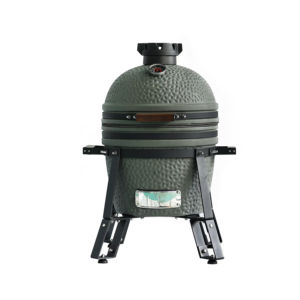 Barbecue en céramique <span class=keywords><strong>SEB</strong></span> KAMADO 16 pouces, petite taille, vert œuf, cuisine extérieure, barbecue au charbon de bois Kamado - Product Image 1