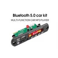 Module décodeur MP3 amplificateur DC5V 12V 5.0 pour autoradio avec enregistrement USB, radio FM et AUX pour haut-parleur et kit mains libres - Catégorie de produit : Circuits intégrés