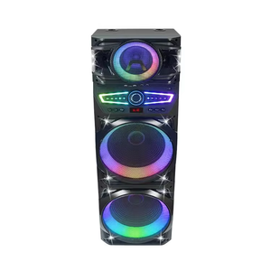 Nouvel Arrivage Enceinte 15 Pouces avec Double Micro Sans Fil, Puissance 300W, pour Fêtes, DJ, Karaoké, Woofer, TF, Ordinateur Domestique, Téléphone Portable - Product Image 5