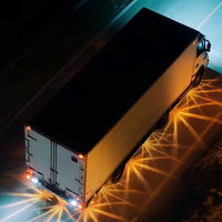 Feu de signalisation LED en forme de pastèque, lampe d'avertissement latérale super lumineuse pour camion, remorque, SUV