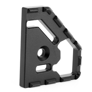 Extension de pédale de frein arrière en alliage d'aluminium CNC, compatible avec <span class=keywords><strong>Honda</strong></span> CRF1000L/CRF1100L <span class=keywords><strong>ADV</strong></span>, noir - Product Image 1