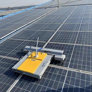 Drone de nettoyage automatique de panneaux solaires, équipement robotisé pour le nettoyage de panneaux solaires - Product Image 2