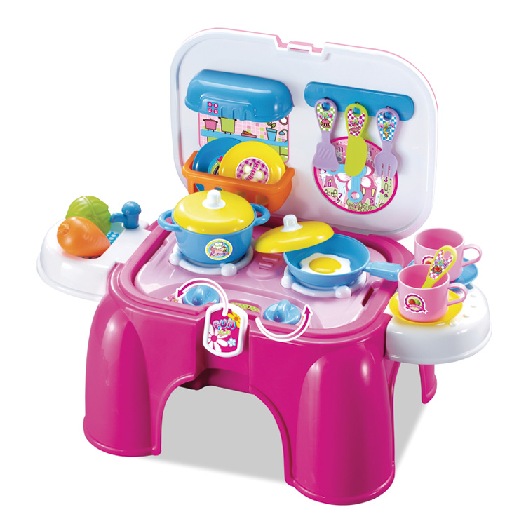 Высококачественный мини-набор для кухонного стола, инструменты для приготовления пищи, набор для ролевых игр для детей