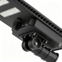 Projecteur LED solaire industriel 40W haute puissance pour parking, éclairage extérieur IP67 avec capteur de mouvement intelligent