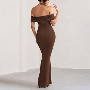 Faldas largas de mujer roupas fabricantes personalizado luxo sexy elegante noite vestidos casuais mulher vestidos - Product Image 2
