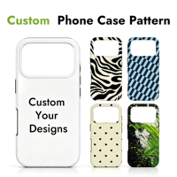 Funda Personalizada 2 en 1 para Teléfono Móvil, Compatible con iPhone 17 Pro Max, 16 Plus, 15, 14, 13 Mini, 12, 11, XR, XS, 8, Transferencia Térmica, OEM, ODM, Diseño Personalizado