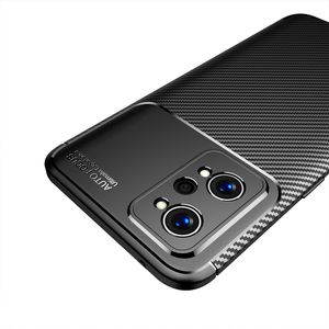 Funda de Teléfono de Fibra de Carbono con Estilo Empresarial de Lujo, Suave, Mate, de Silicona, con Enfoque Automático para OPPO Realme <span class=keywords><strong>GT</strong></span> <span class=keywords><strong>Neo</strong></span> <span class=keywords><strong>2</strong></span> Realme 8i - Product Image 3