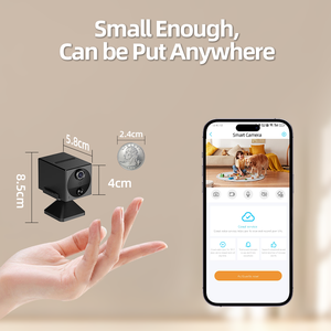 <span class=keywords><strong>Mini</strong></span> Monitor <span class=keywords><strong>con</strong></span> Cámara de Red <span class=keywords><strong>con</strong></span> <span class=keywords><strong>Zoom</strong></span> Digital 4x, PIR Sin Brillo, Alimentado por Batería, <span class=keywords><strong>Mini</strong></span> Cámara de Seguridad 4G Inalámbrica, <span class=keywords><strong>Mini</strong></span> Cámara 4G - Product Image 2