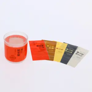 printed PVC labels for plastic food bottle package custom printing shrink label