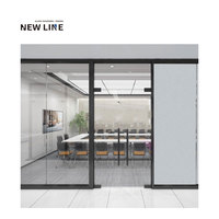 Panel de vidrio de PVC autoadhesivo inteligente, película de ventana de aislamiento térmico PDLC inteligente conmutable, transparente, moderna para el hogar, opaca