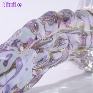 Dildo de Cristal, Masajeador de Fantasía, Tapón Anal de Cristal, Estimulador de Punto G y Próstata, Juguetes Sexuales para Mujeres, Hombres y Parejas - Product Image 3