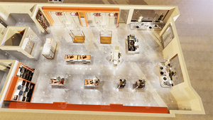 Trang Trí Mới Cho Cửa Hàng Bán Lẻ Túi Cửa Hàng Trưng Bày Túi Trưng Bày Bằng Gỗ - Product Image 6