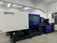 Machine de moulage par injection horizontale hydraulique de 200 tonnes de 2e génération pour Haïti, moteur PLC, moulage plastique PET/ABS/PP/PC de haute qualité