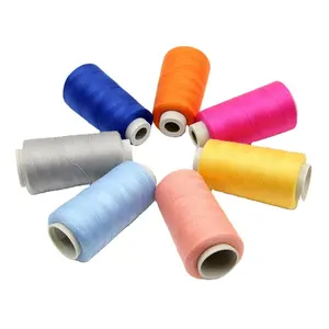 Factory high quality spun polyester sewing thread 20 30 40 50 60