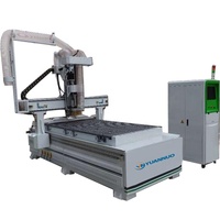 YuanNuo YN1325 YN 1530 Routeur de fraisage CNC Servo ATC, broche 9 kW, magazine d'outils 8-16 pièces, 380V/220V, garantie 2 ans