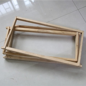 (10 pièces) prix usine Langstroth cadre de ruche en bois de pin cadre de ruche profonde/moyenne pour l'apiculture - Product Image 6