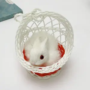 Christmas Gift Sets 2023 Fluffy Bad Bunny Long Ear Cosas De Navidad Easter Rabbit