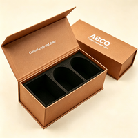 Emballage cadeau recyclable personnalisé, boîte magnétique pliable, emballage de luxe pliable, personnalisation pour perruques, vernis à ongles, cosmétiques