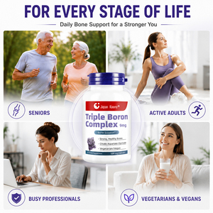 Suplemento de Triple Complejo de Boro de Alta Calidad 9 mg, Apoya la Salud Ósea para Mujeres y Hombres, Cápsulas de Triple Complejo de Boro - Product Image 3