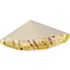 Thực Phẩm Nhanh Sử Dụng Bao Bì Biểu Tượng Tùy Chỉnh Desgin Tông Greaseproof Kraft Giấy Crepe <span class=keywords><strong>Cone</strong></span> Đối Với Takeaways - Product Image 3