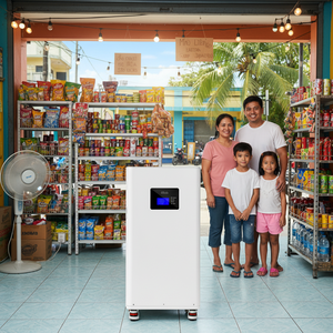 Système de Stockage d'Énergie Domestique Tout-en-un Empilable 48V 200Ah 300Ah 400Ah 10KWh 15KWh 20KWh Lithium LiFePO4 BMS Onduleur AC UPS IP65 - Product Image 3