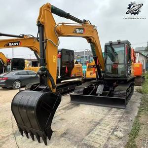 Excavadora de cadenas usada SANY 95, de segunda mano, marca original japonesa, 9.5 toneladas, excavadora de cadenas de tamaño mediano. - Product Image 5