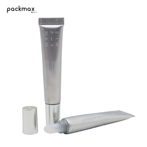 Tube souple personnalisé de 10 ml pour cosmétiques, soins de la peau, crème pour les yeux, essence, or, argent, avec bouchon en forme de goutte - Product Image 1