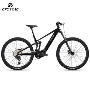 Vélo de montagne <span class=keywords><strong>électrique</strong></span> à suspension intégrale avec fourche sans fil Rock Shox, cadre en alliage d'aluminium, 12 vitesses, <span class=keywords><strong>moteur</strong></span> central 48V 500W, hydraulique - Product Image 1