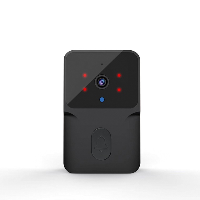 Outdoor HD Camera Night Vision Intercom Monitor Door Voice Wireless Smart Wifi HD Doorbell
