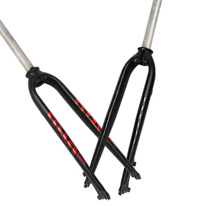 LUTU 26/27.5/<span class=keywords><strong>29</strong></span> "MTB bicicleta <span class=keywords><strong>horquilla</strong></span> rígida bicicleta de montaña horquillas tubo recto aluminio MTB bicicleta 1-1/8" horquillas de freno sin rosca - Product Image 1