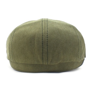 Adulte meilleure qualité personnalisé <span class=keywords><strong>Peaky</strong></span> <span class=keywords><strong>Blinders</strong></span> chapeau uni coton béret chapeau pour les femmes été - Product Image 4