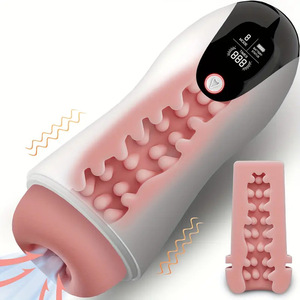 Copa <span class=keywords><strong>de</strong></span> Masturbación Masculina, Totalmente Automática, con Reproducción <span class=keywords><strong>de</strong></span> <span class=keywords><strong>Voz</strong></span> Inteligente, Vibración Multifrecuencia, Succión Realista, Máquina Sexual - Product Image 4