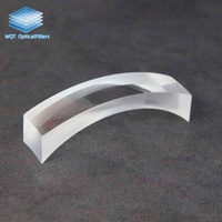 OEM N-BK7/H-K9L Fused Material Optical Glass Rectangle Line Focus Lens Cylinder Lens for Laser Equipment