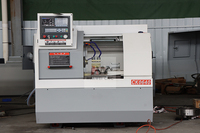 Tour CNC miniature CK0640 à haute stabilité, horizontal, à banc plat, léger, à broche unique, haute précision, économe en énergie - Vente chaude