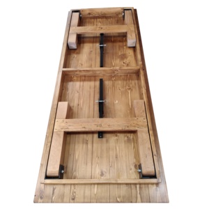 Bàn Trang Trại Trẻ Em Bằng Gỗ Thông Rắn Hiện Đại Hình Chữ Nhật Mở Rộng Bằng Gỗ Chất Lượng Cao Bán Chạy Nhất - Product Image 1