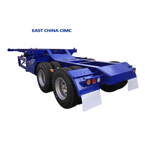 厂家直销CIMC <span class=keywords><strong>2</strong></span>轴拉杆拖车全拖车拉杆牵引小车拖车待售 - Product Image 4