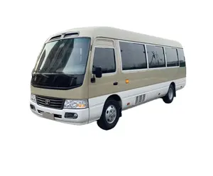 Gebruikte Toyota Coaster Bus 2x Diesel A/C Motor Japan Achtbaan Passagier Lhd/Rhd
