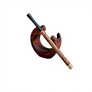 Juego de Pipas de Fumar Portátiles de Madera, Diseño Minimalista Esmerilado, Reutilizables, Ecológicas y Duraderas para Fumar - Product Image 1