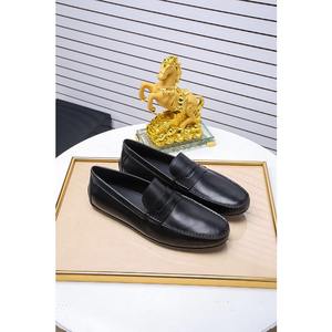 Sepatu Kulit Formal Klasik Sederhana Pria, Sepatu Kasual Kulit Datar Desainer Modis Berkualitas Tinggi untuk Pria - Product Image 1