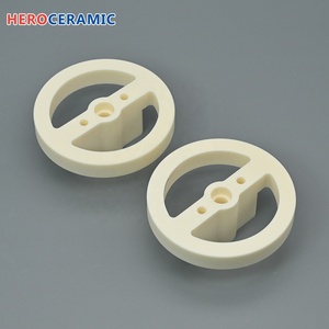 Perilla de Cerámica de Alúmina Personalizada, Fabricación de Bloques de Prensado de Cerámica de Precisión, Piezas de Cerámica Personalizadas OEM - Product Image 3