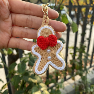 Crochet pain <span class=keywords><strong>d</strong></span>'épice homme <span class=keywords><strong>lapin</strong></span> jouets tricoté plante fruits légumes fleur Animal dessin animé jouets en peluche fil crochet poupée pendentif tricot - Product Image 6