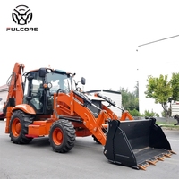Options de personnalisation complètes de la machine Chargeuse sur pneus FULCORE 190 °   Chargeuse sur pneus diesel à forte traction pour travaux de construction