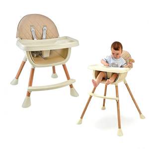 <span class=keywords><strong>Chaise</strong></span> <span class=keywords><strong>haute</strong></span> 2-en-1 pour enfants 2026 en promotion avec <span class=keywords><strong>coussin</strong></span> moelleux pour l'alimentation des bébés - Product Image 1