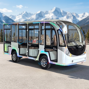 Bus électrique de tourisme de luxe Zhenda personnalisé avec batterie au lithium, 11 places, garantie 1 an, pour usage en station balnéaire et parc industriel - Product Image 5