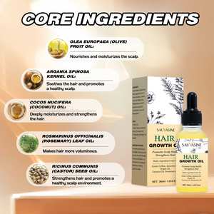 Aceite de Mezcla de Marca Privada 30ml con Logotipo Personalizado, Orgánico, de Batana, Coco y Saw Palmetto, Libre de Crueldad Animal - Product Image 3