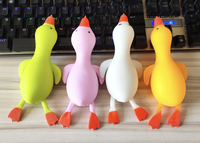 Jouet anti-stress en forme de canard extensible et mignon, en TPR souple, unisexe, pour soulager le stress, jouet de décompression pour adultes