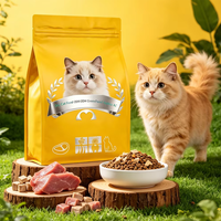 Nourriture pour chats complète approuvée par les chats difficiles, sans céréales, pour une peau saine et un pelage soyeux