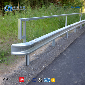 Struttura in acciaio personalizzato con trave di sicurezza stradale barriera a tre travi barriera di sicurezza in acciaio - Product Image 3